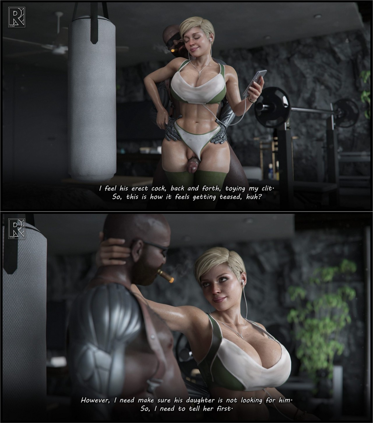 Cassie’s New Workout Porn Comic english 05