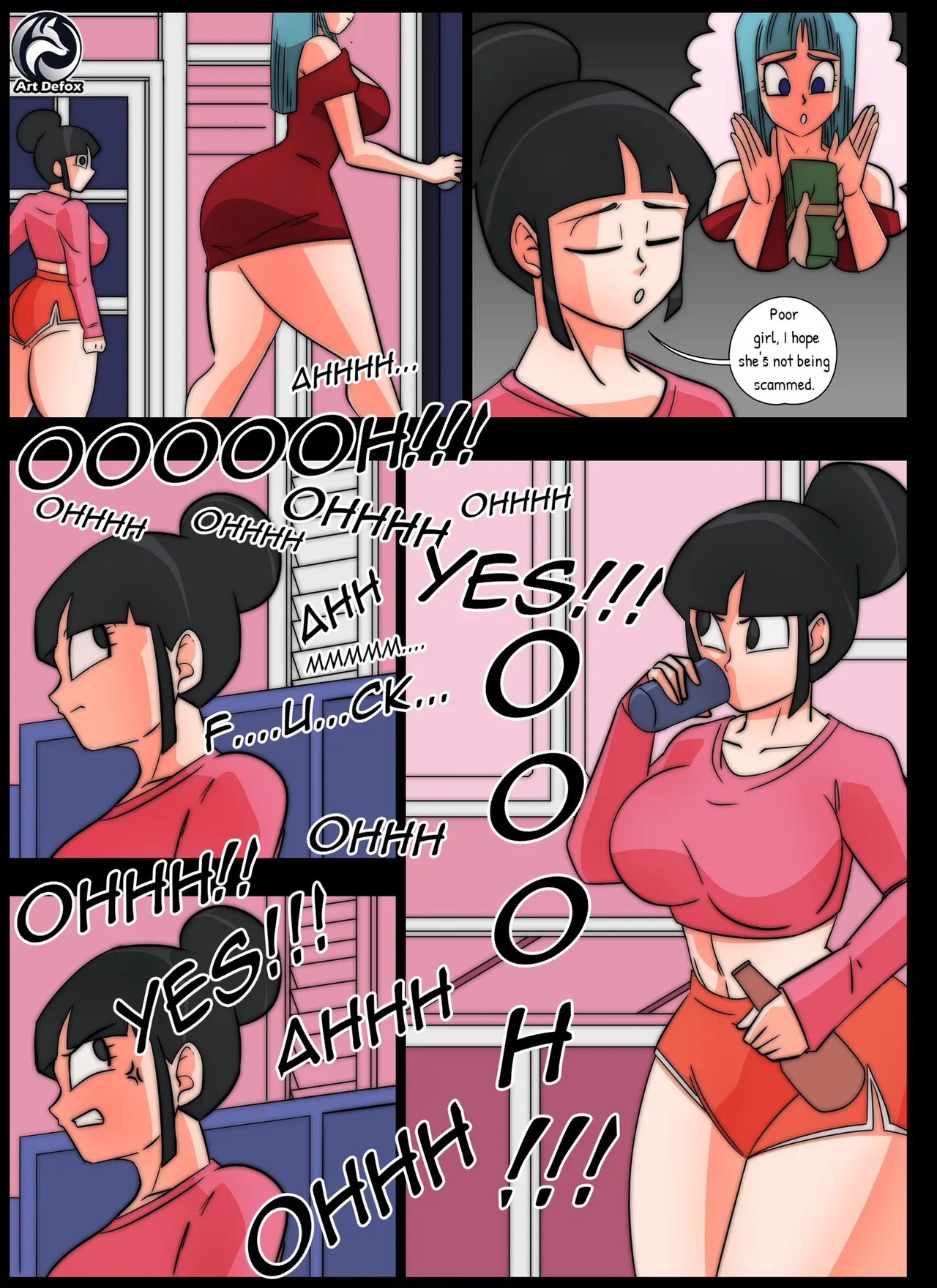 Chichi's Vacation Porn Comic english 08