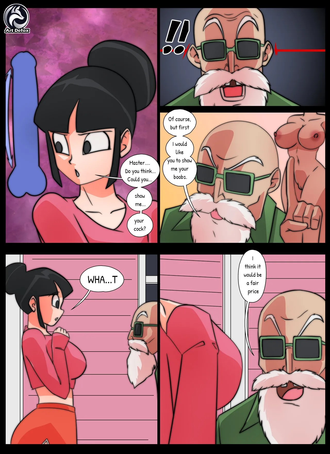 Chichi's Vacation Porn Comic english 10