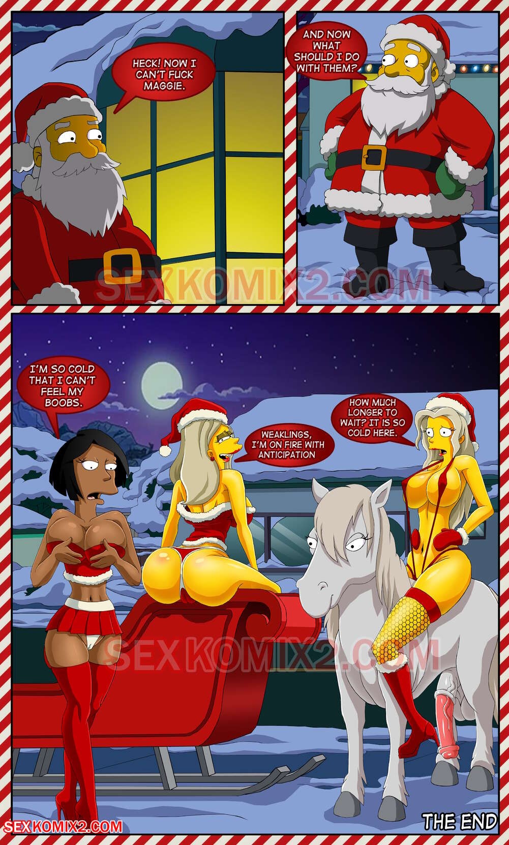 Christmas Miracle (Simpsons) Porn Comic english 13