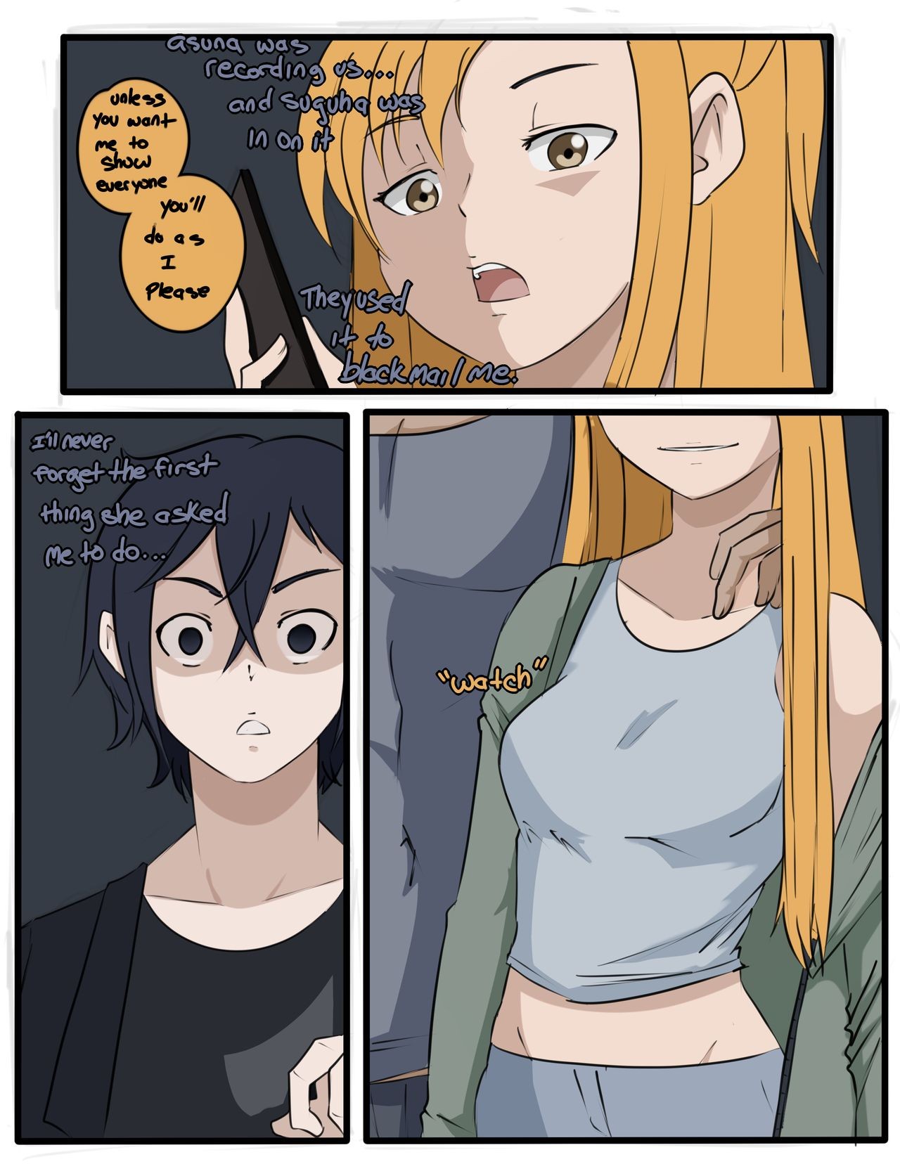 Corruption Online: Kirito Porn Comic english 04