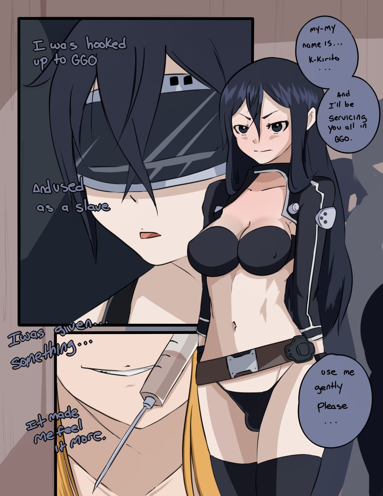 Corruption Online: Kirito Porn Comic english 07