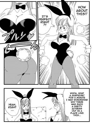 Dagon Ball: Bunny Girl Transformation Porn Comic english 05