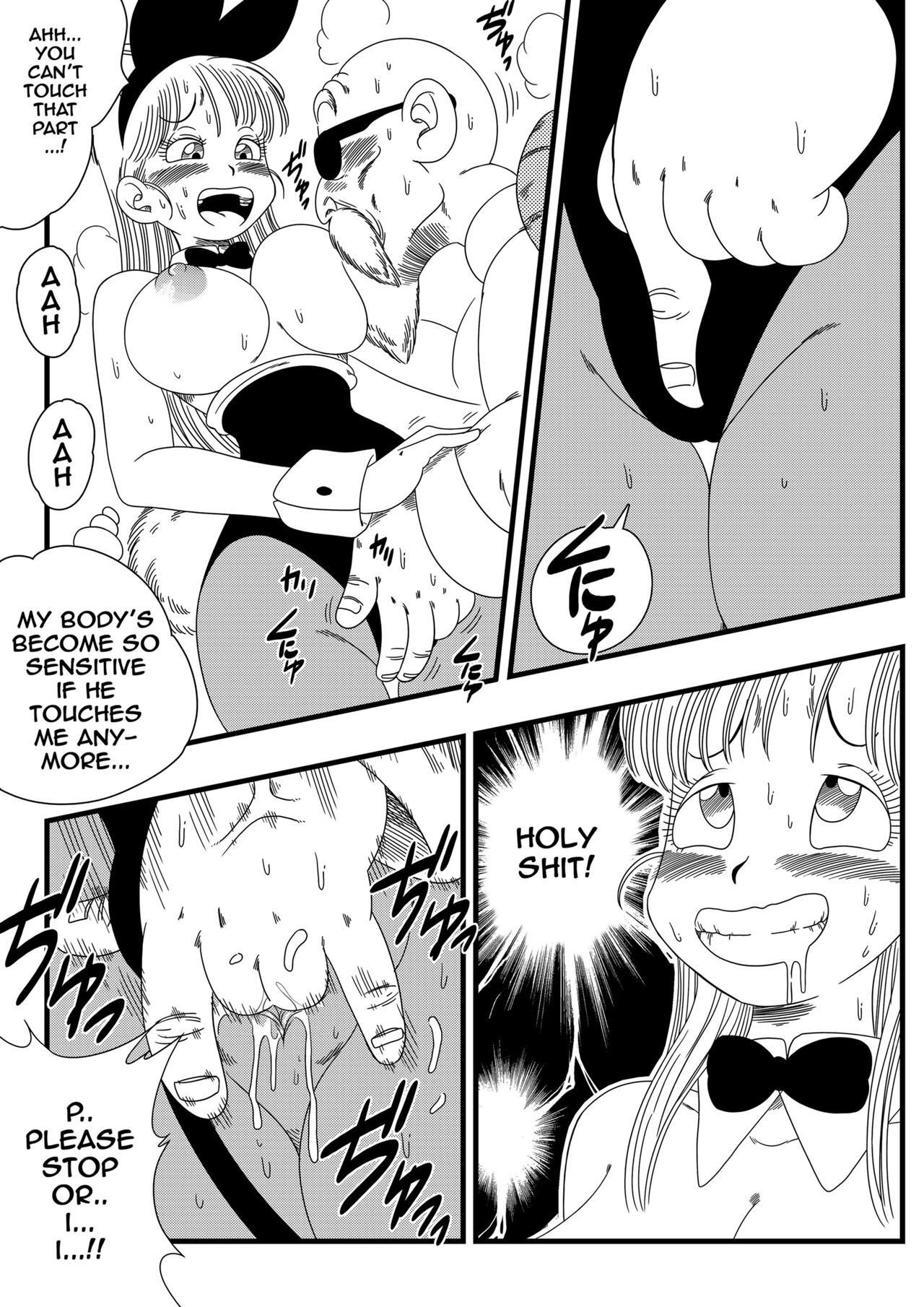 Dagon Ball: Bunny Girl Transformation Porn Comic english 11