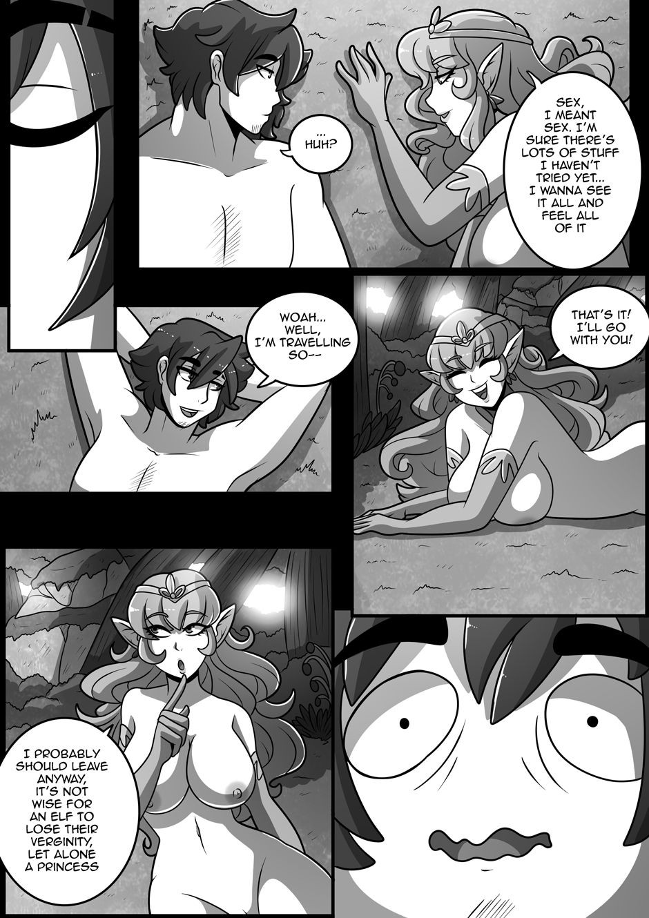 Elphi! By Kinkymation Porn Comic english 24