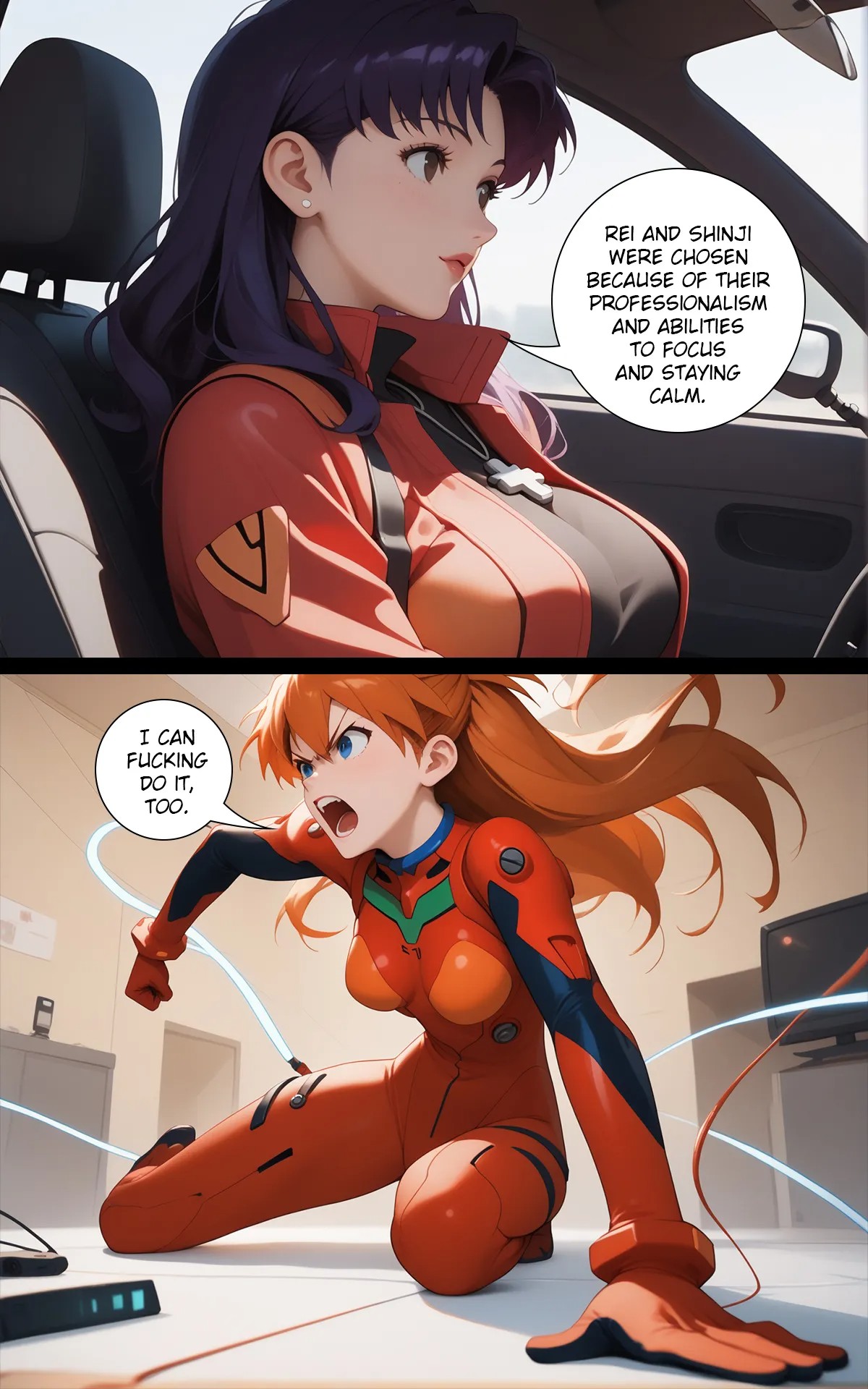 EVA X-1 By Nero100 Porn Comic english 05