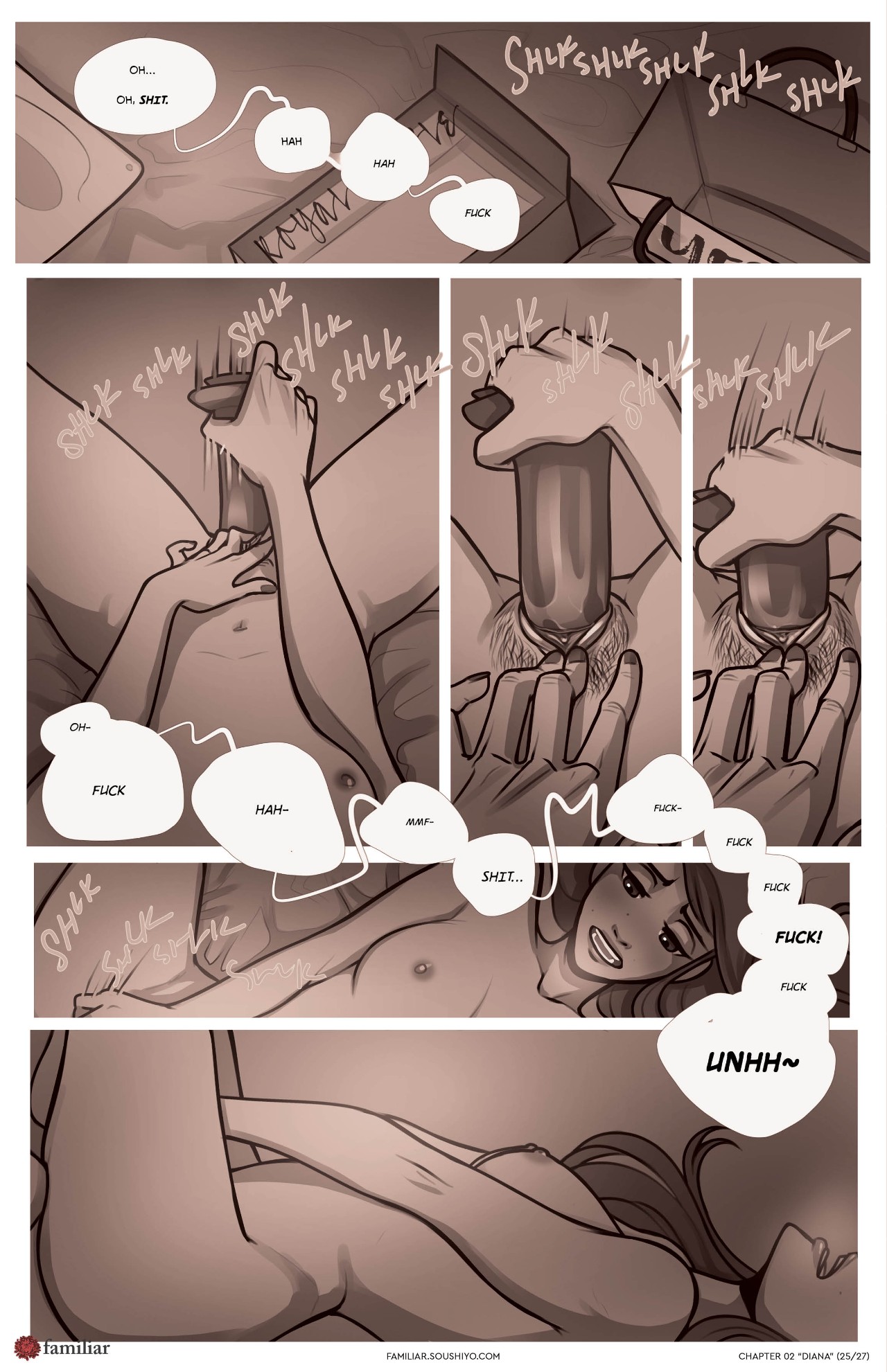 Familiar Part 1: Diana Porn Comic english 26