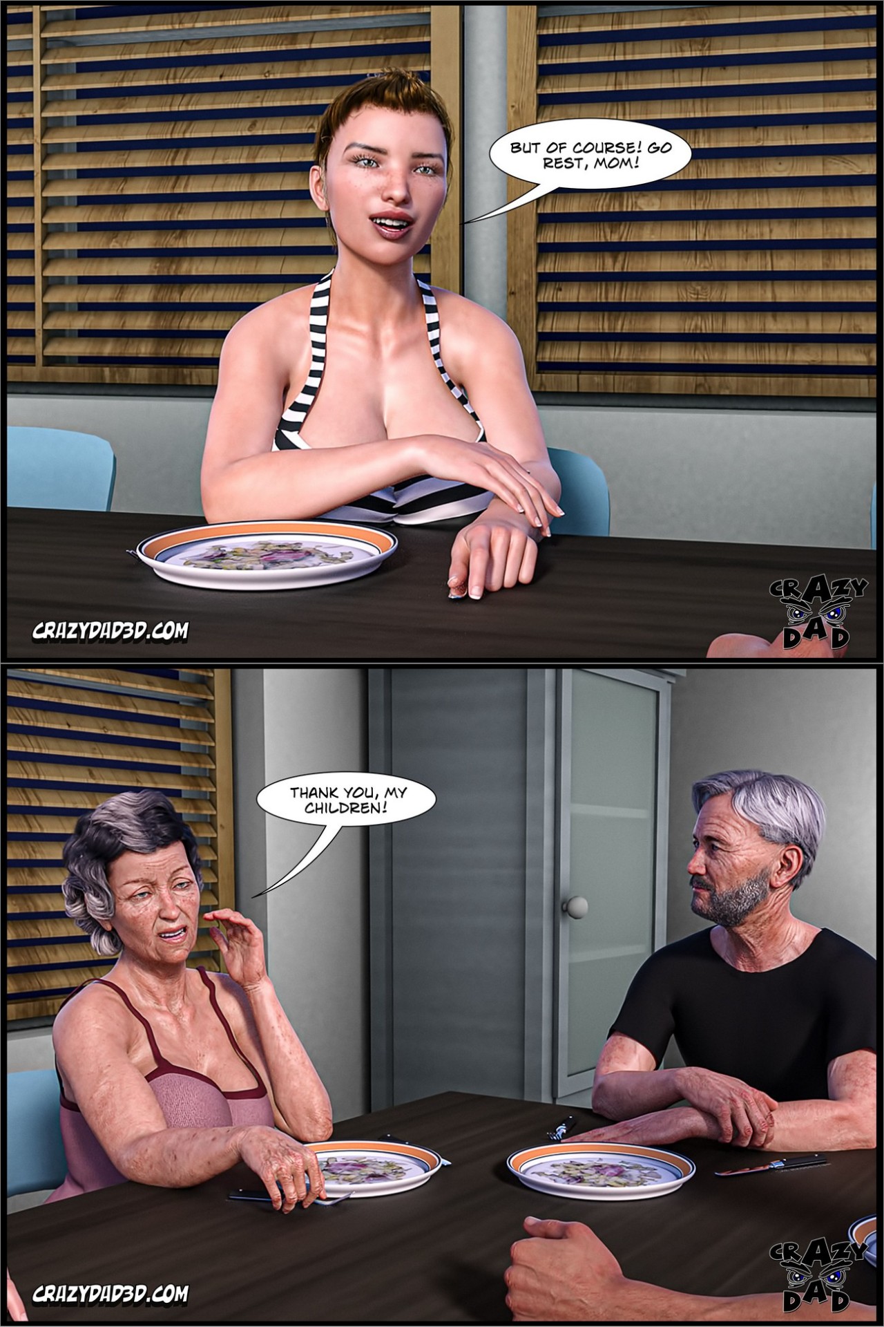 Father-In-Law At Home Part 15 Porn Comic english 10