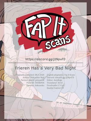 Frieren Has a Very Bad Night Porn Comic english 15