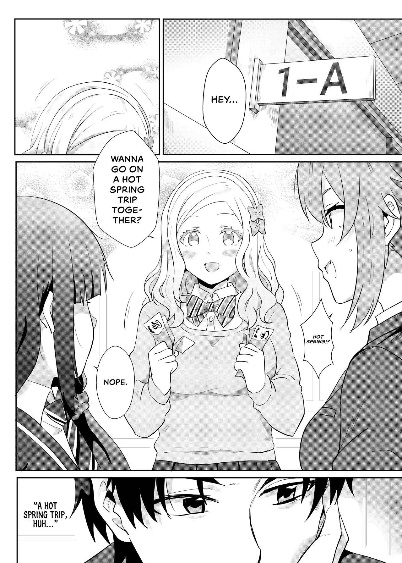 Going On A Hotspring Trip With Tomos Mom And Her Friends! Porn Comic english 03