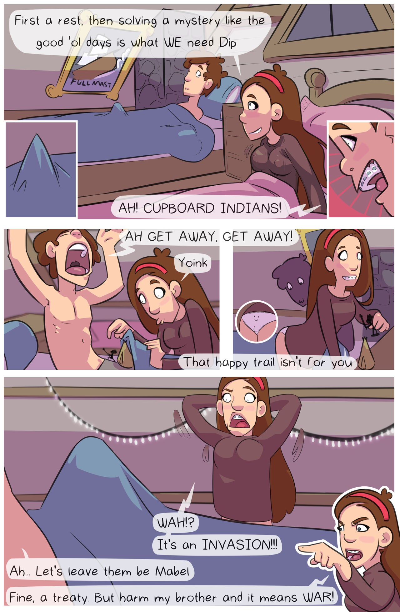 Gravity Falls Porn Parody Porn Comic english 05 Porn Comic 