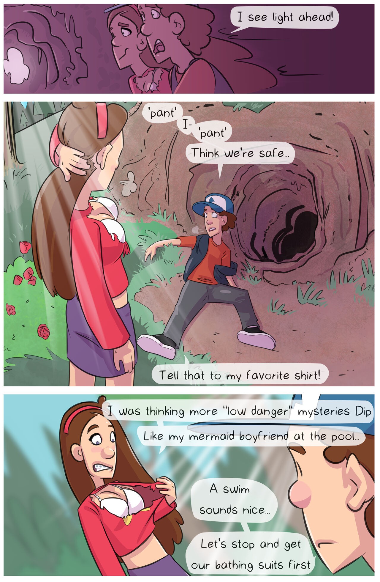 Gravity Falls Porn Parody Porn Comic english 10