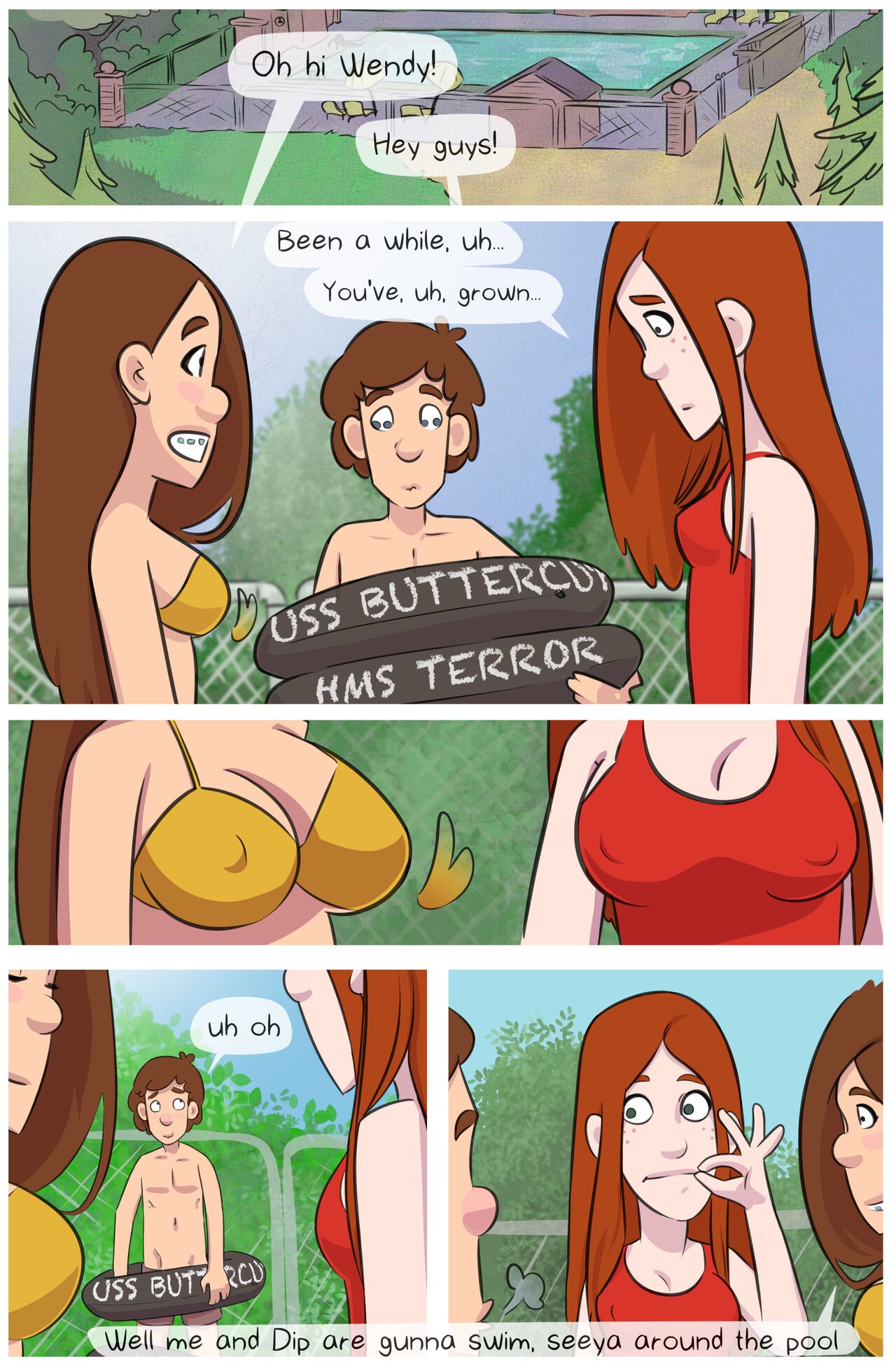 Gravity Falls Porn Parody Porn Comic english 12