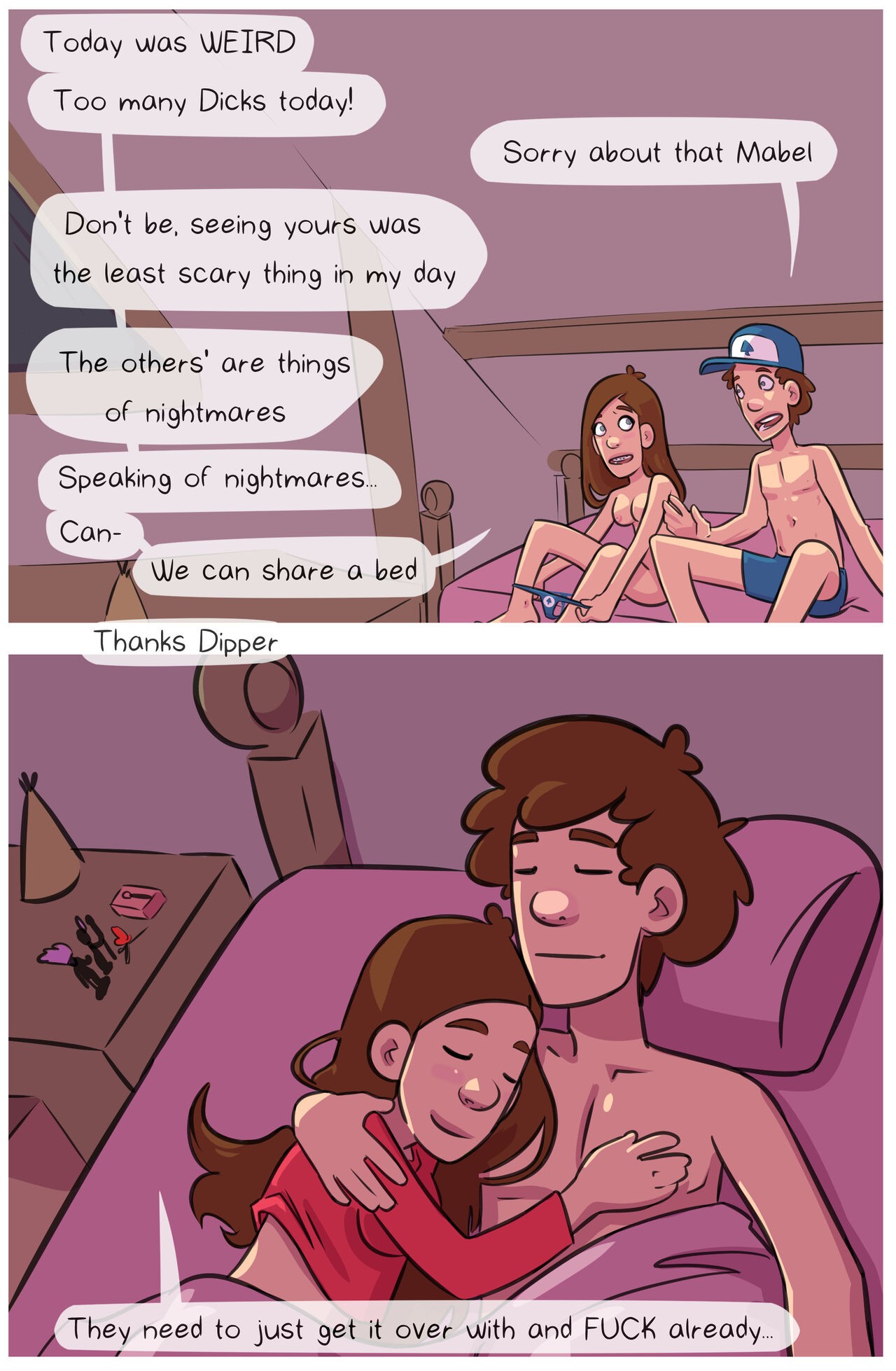 Gravity Falls Porn Parody Porn Comic english 19