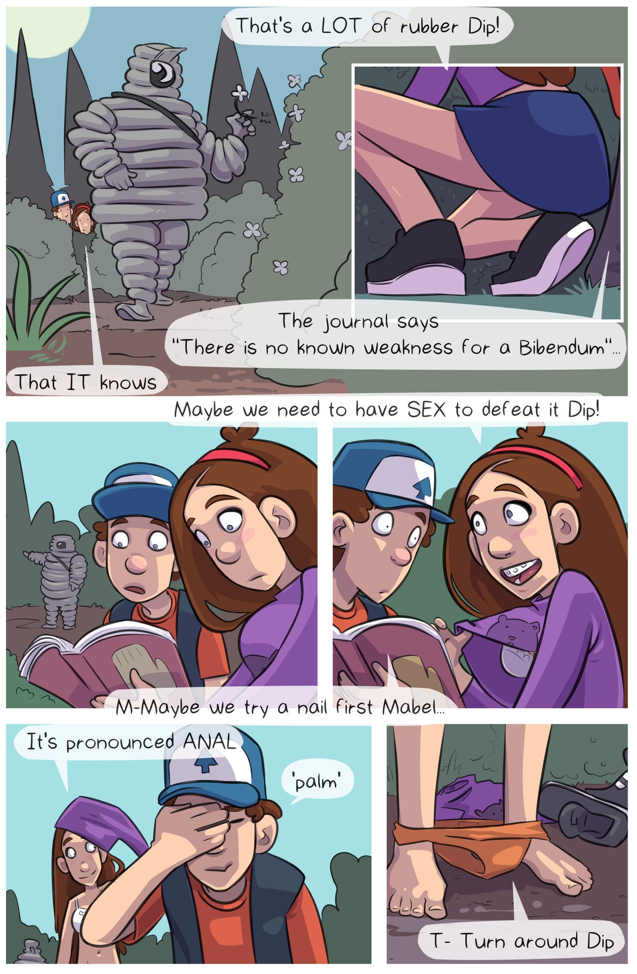 Gravity Falls Porn Parody Porn Comic english 22