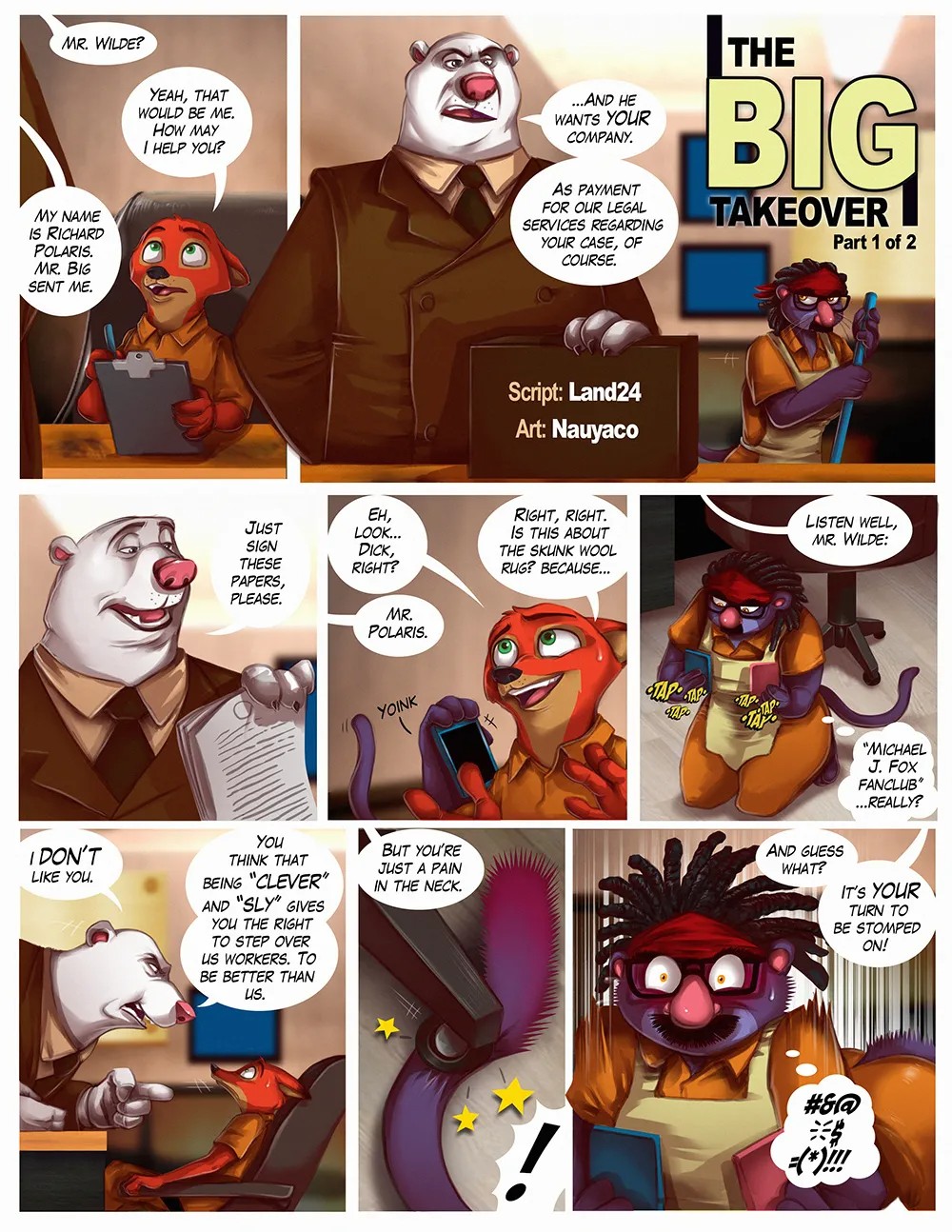 Guilty! Judy & Nick Go To Jail Porn Comic english 08