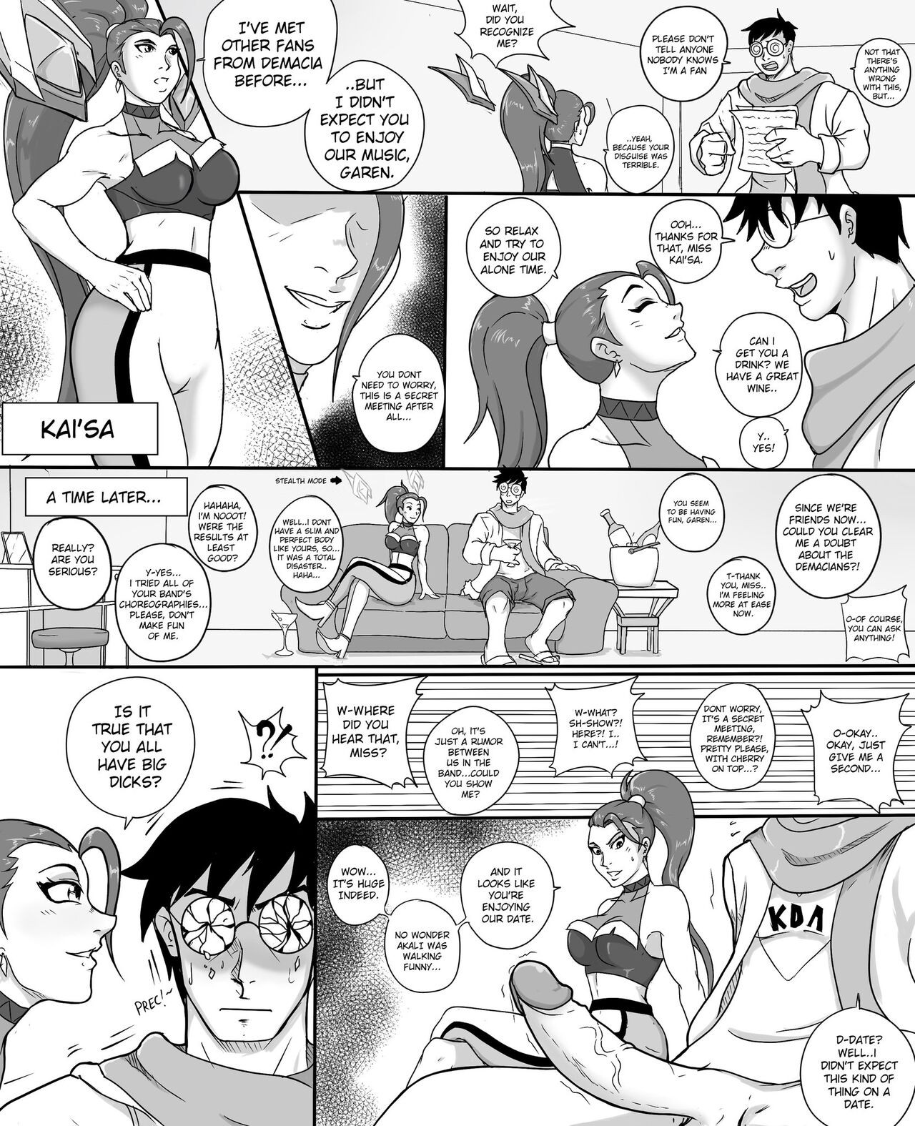 Kai'sa's Meet & Greet Porn Comic english 03