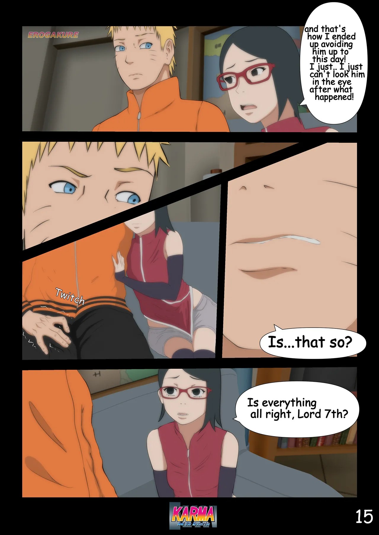Karma And Its Mysteries Part 3: Training Porn Comic english 16