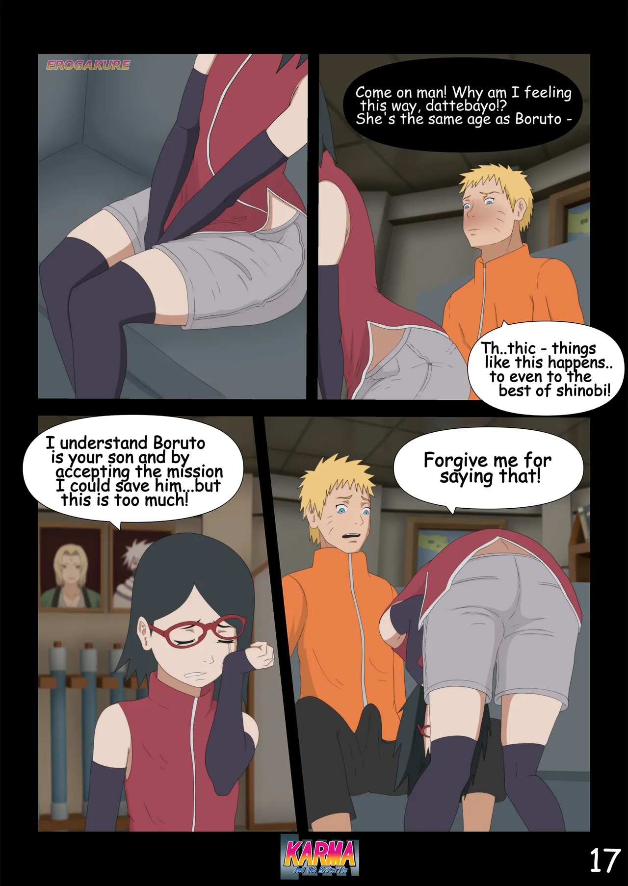 Karma And Its Mysteries Part 3: Training Porn Comic english 18