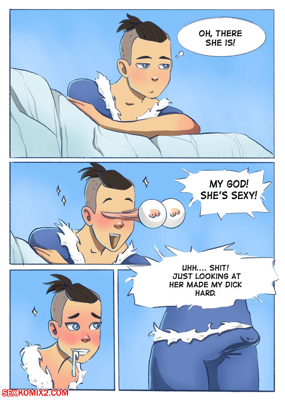 Katara And Sokka Porn Comic english 04