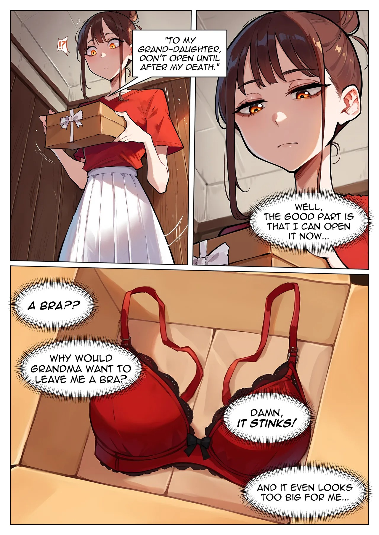 My Bra Is a Demon: Part One Porn Comic english 03