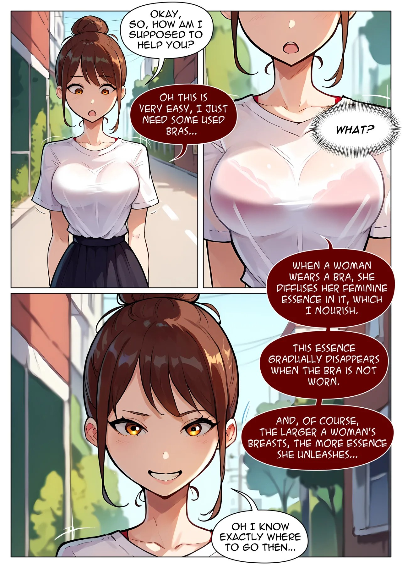 My Bra Is a Demon: Part One Porn Comic english 10