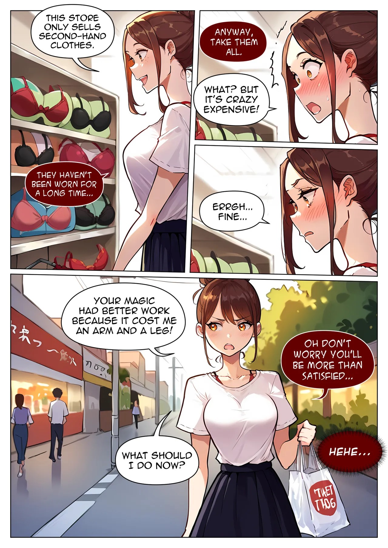 My Bra Is a Demon: Part One Porn Comic english 11