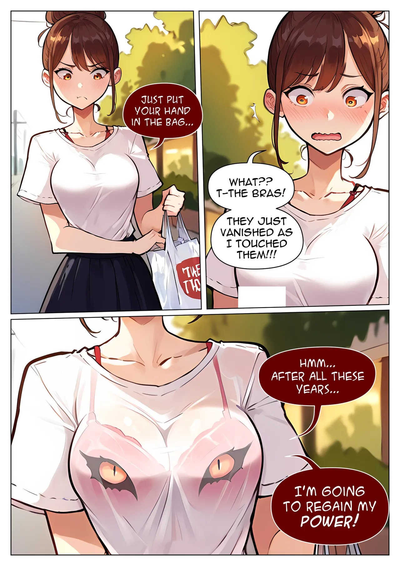 My Bra Is a Demon: Part One Porn Comic english 12