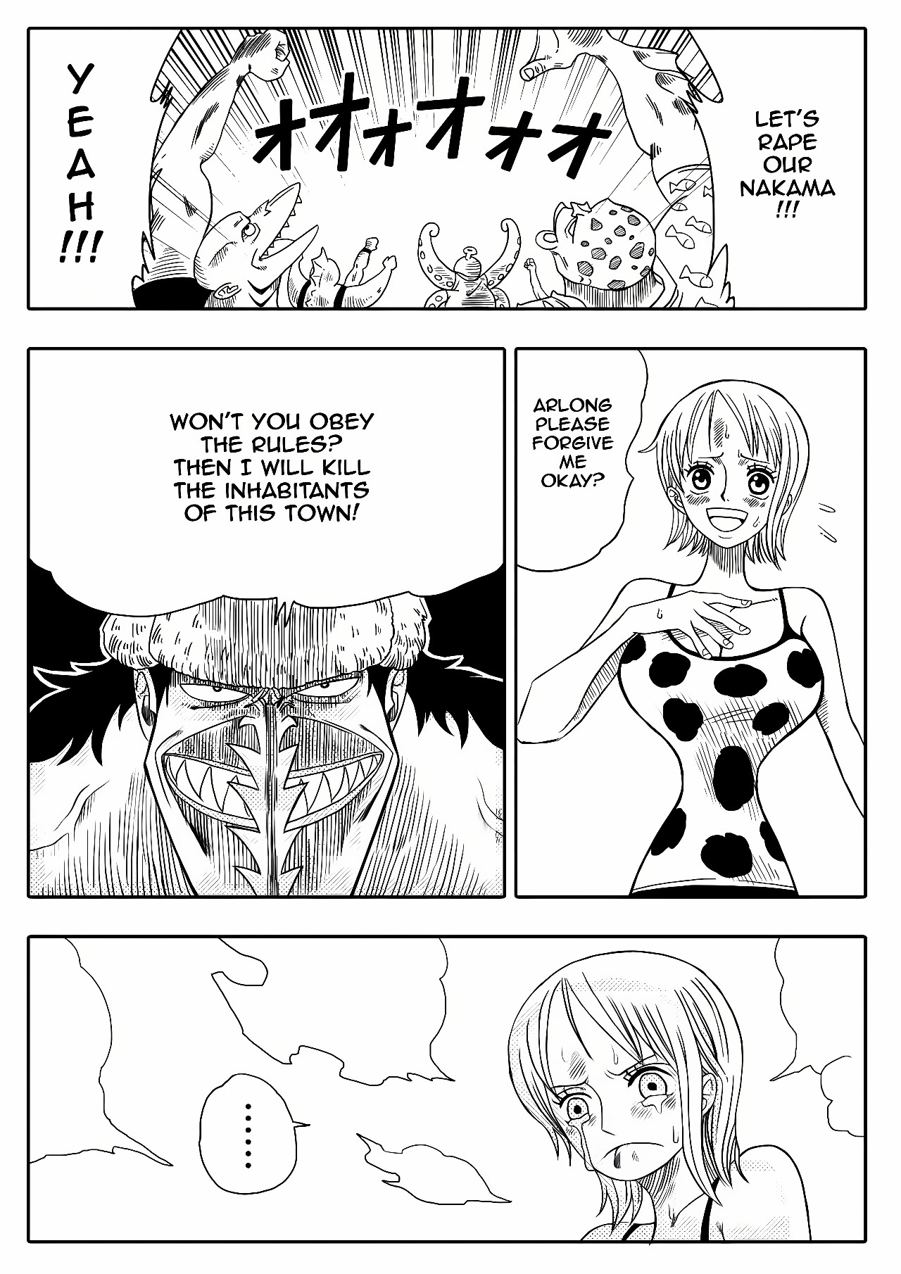 Nami Vs Arlong Porn Comic english 07