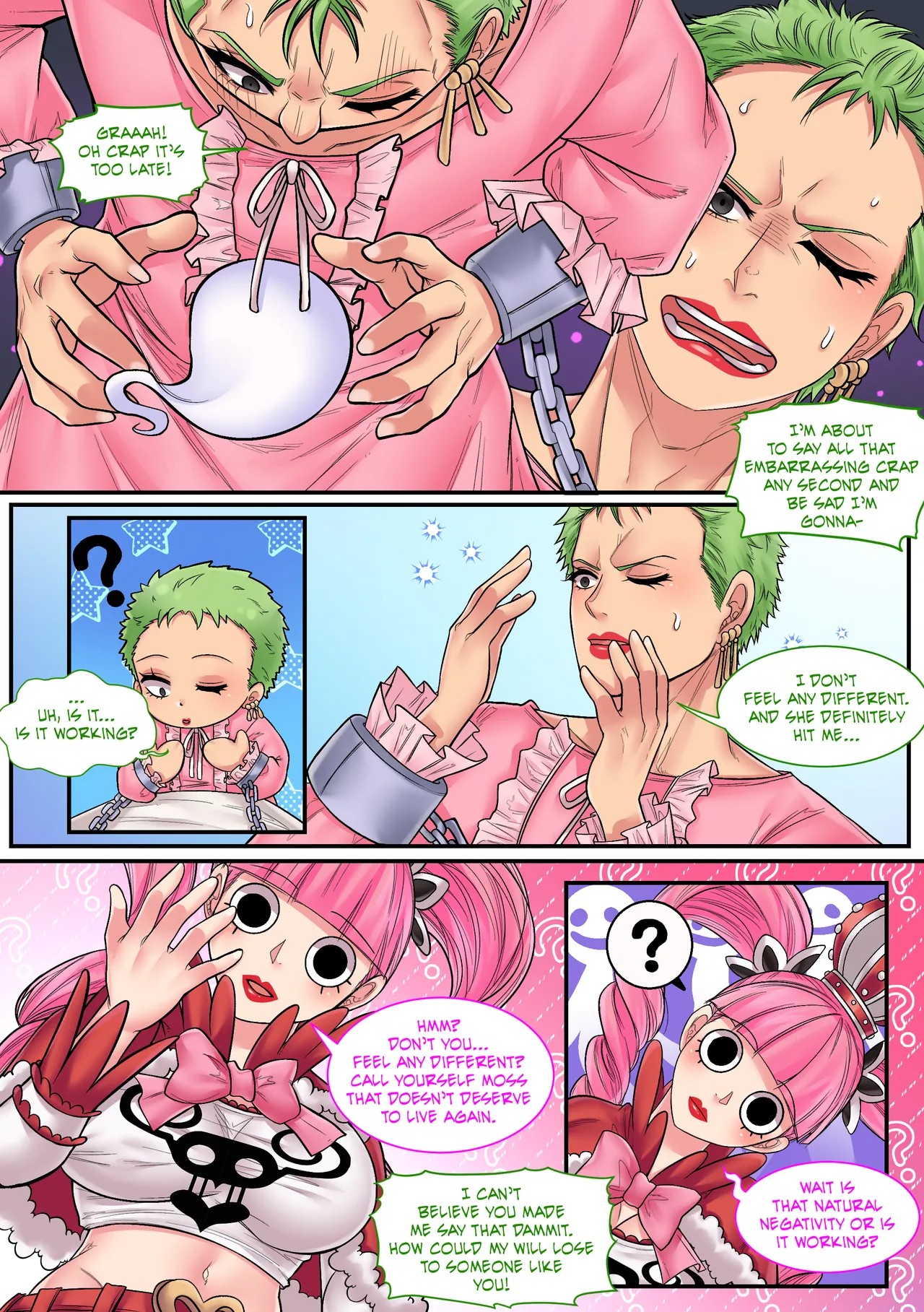 One Piece: Perona Paradigm Porn Comic english 18