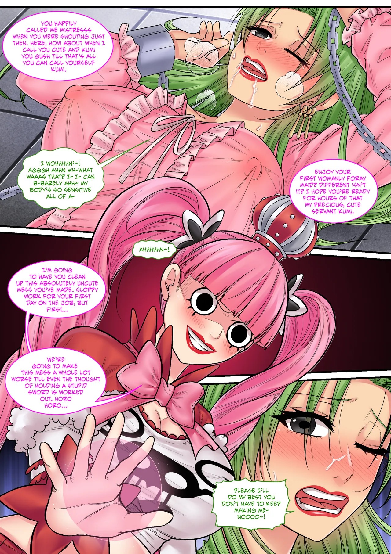 One Piece: Perona Paradigm Porn Comic english 29