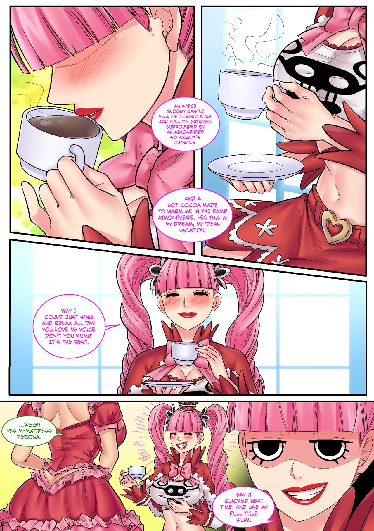 One Piece: Perona Paradigm Porn Comic english 30