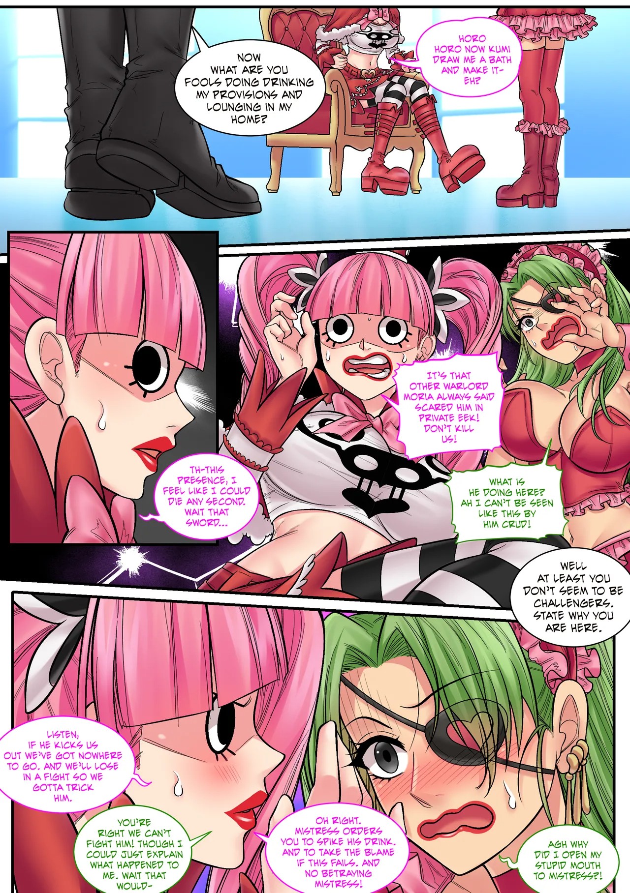 One Piece: Perona Paradigm Porn Comic english 33