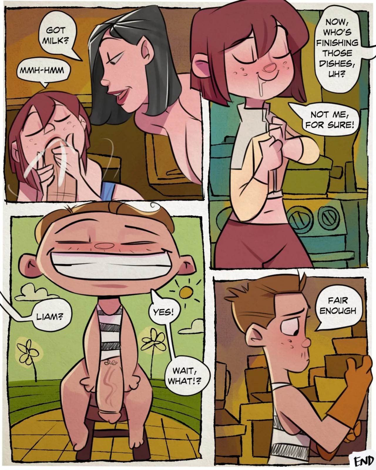 Peaches By JMoz Porn Comic english 28