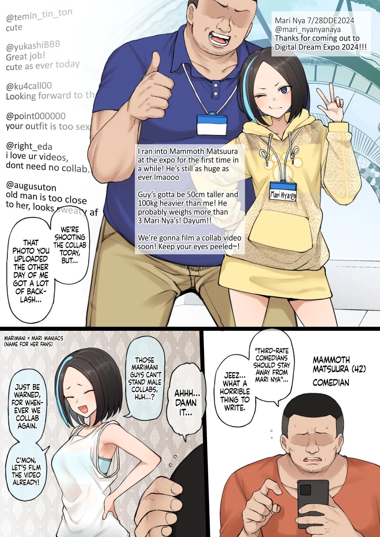 Popular Game Streamer's Sexual Affair Porn Comic english 02