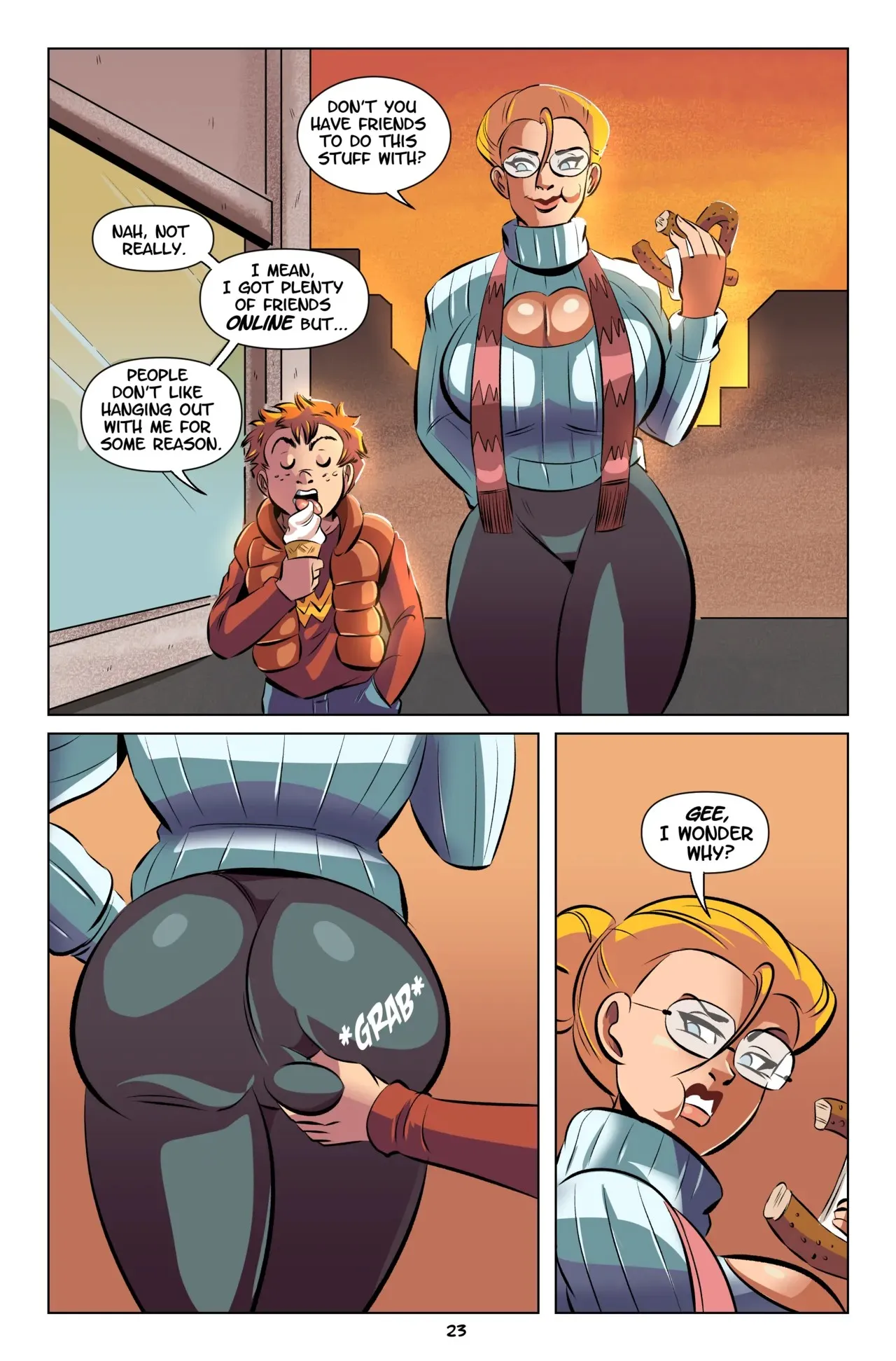 Their bodies move in perfect harmony