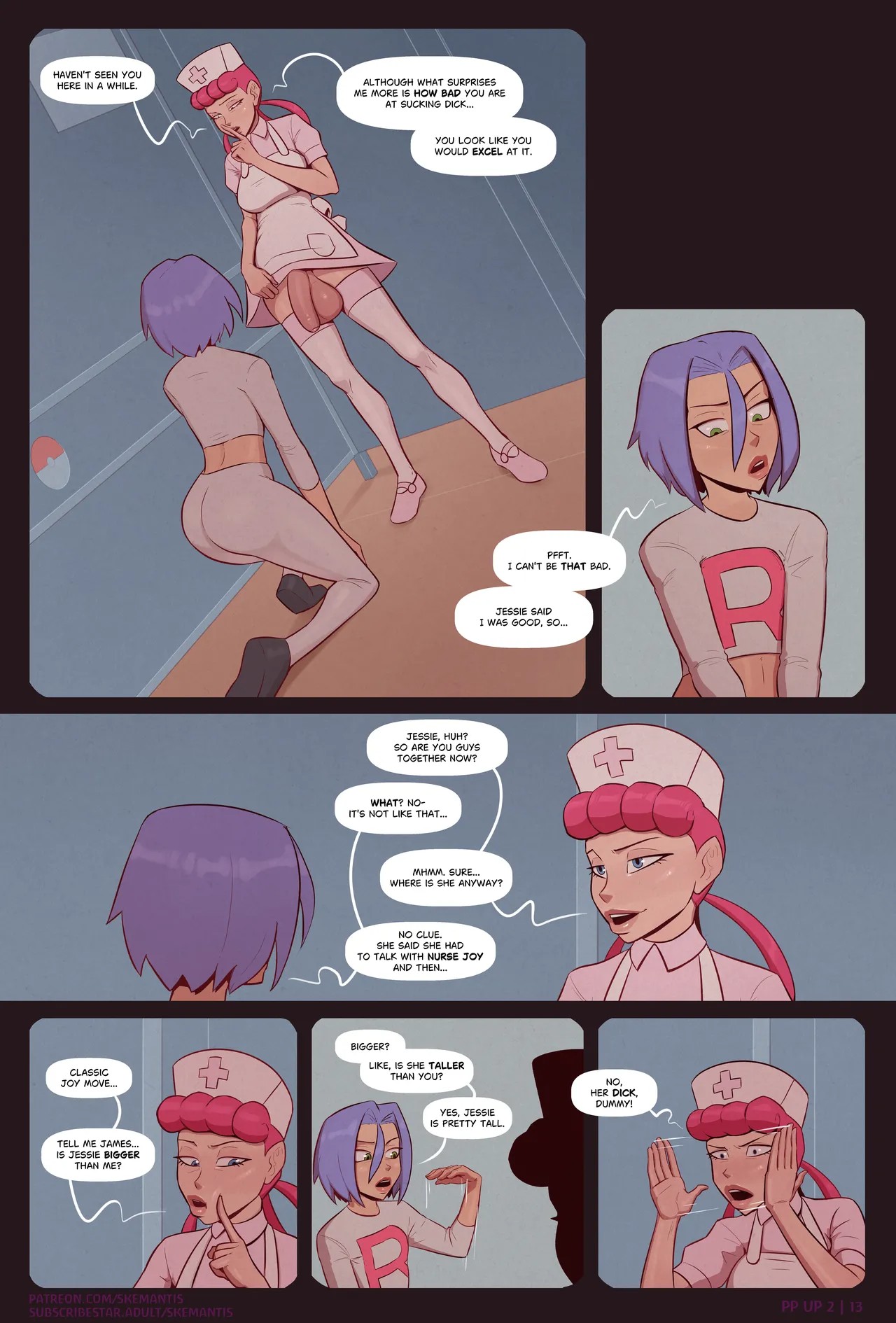 PP Up By Skemantis Part 2 Porn Comic english 13