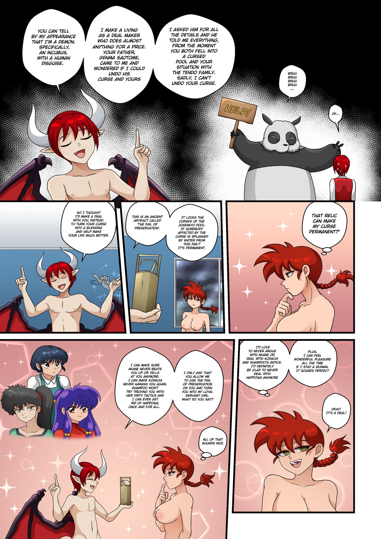 Ranma x Incubus Porn Comic english 06