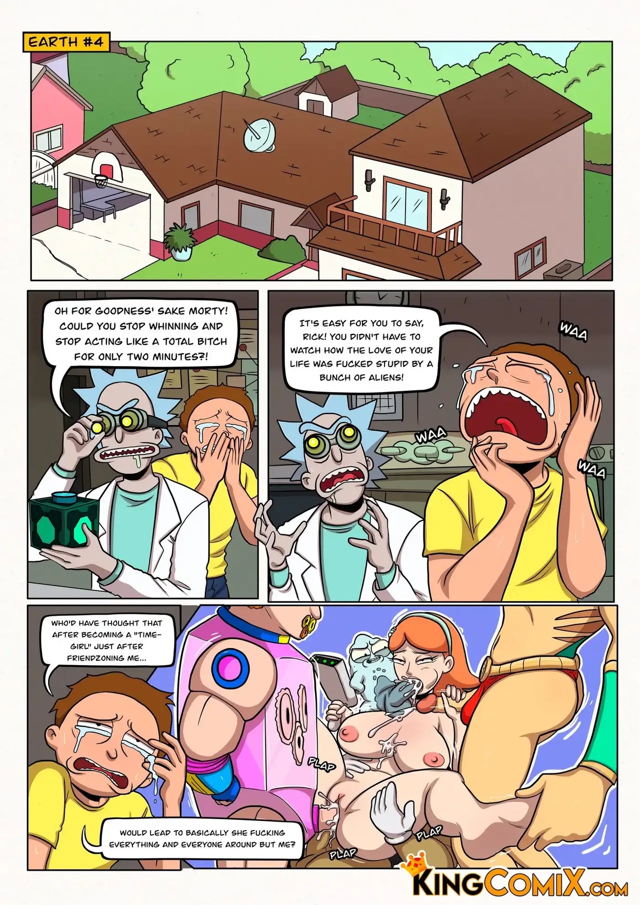 Rick And Morty Another Morty Sex Comic  Porn Comic english 02