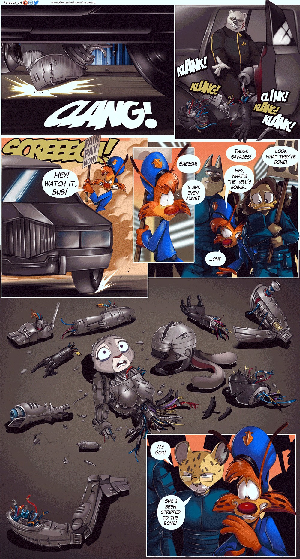 RoboHopps By Nauyaco Part 2  Porn Comic english 39