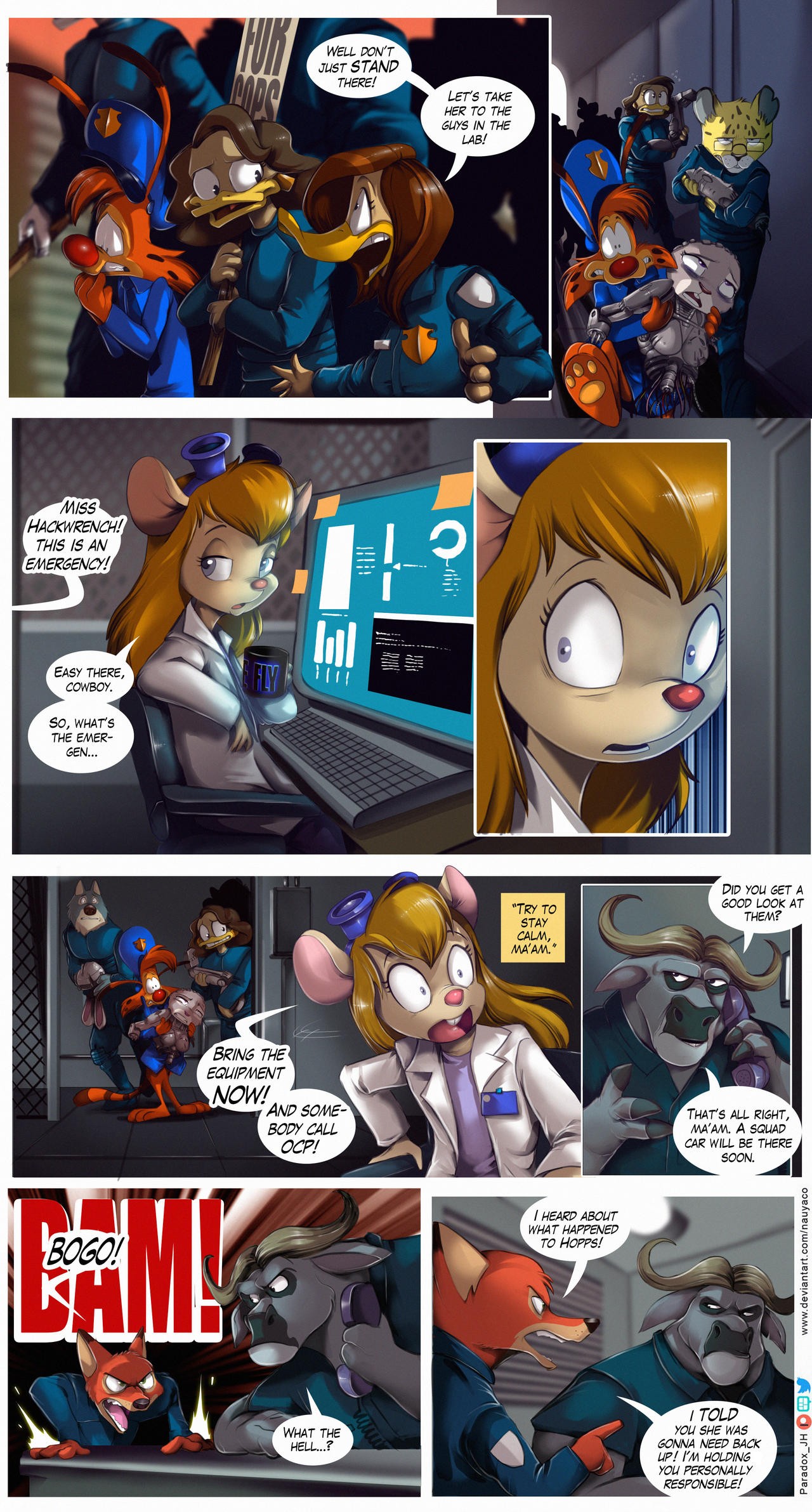 RoboHopps By Nauyaco Part 2  Porn Comic english 40