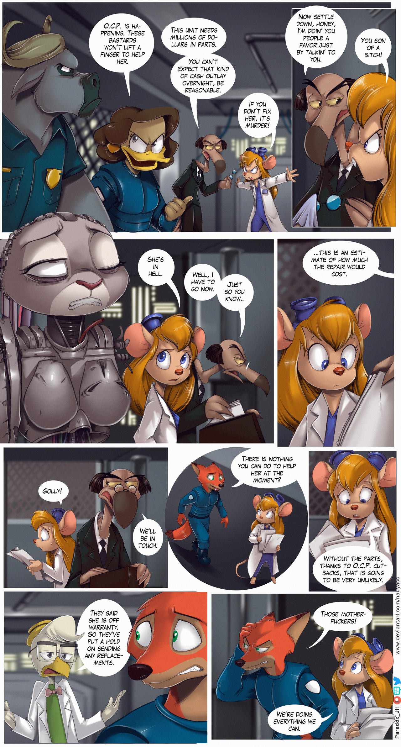 RoboHopps By Nauyaco Part 2  Porn Comic english 43