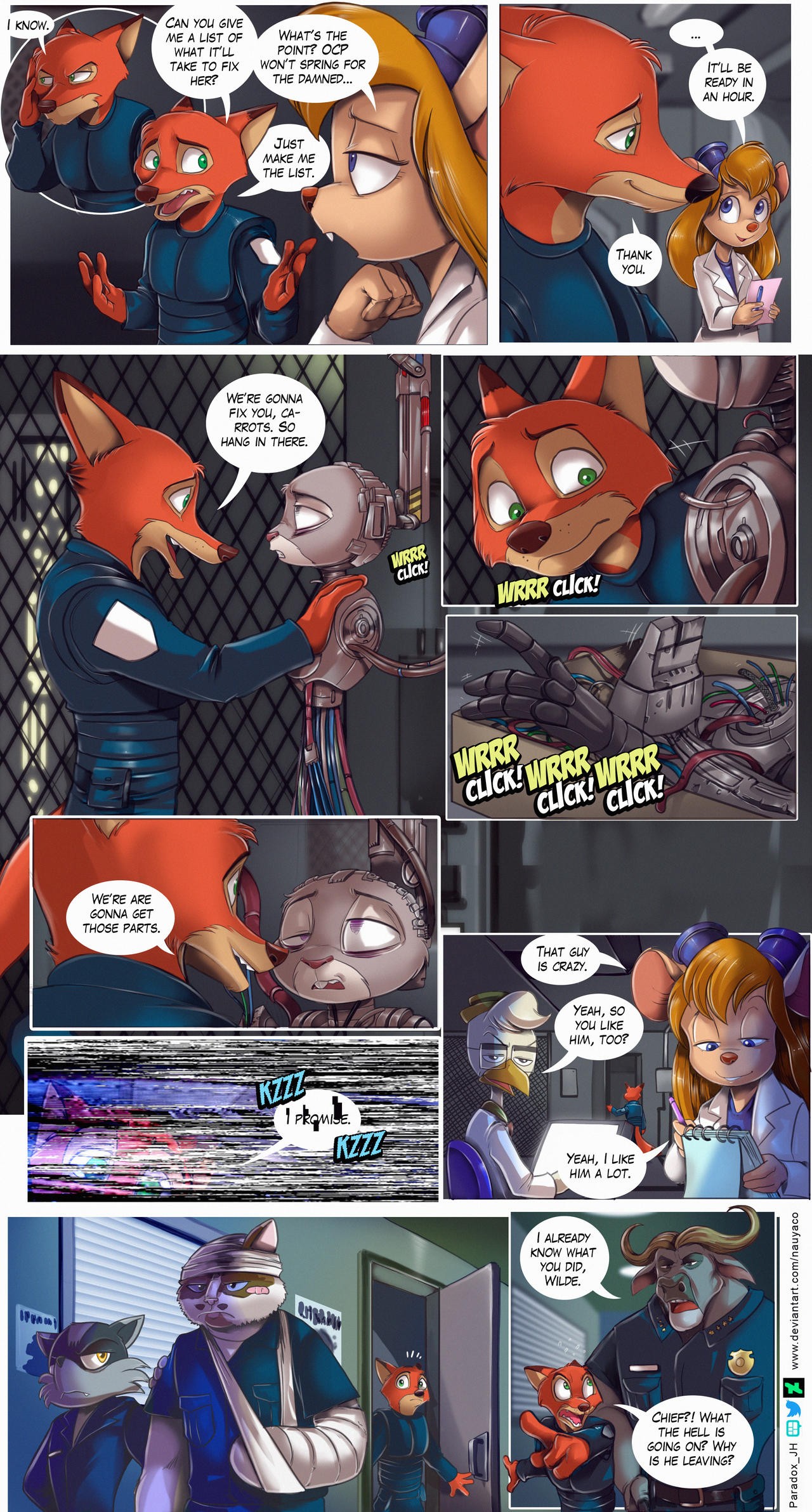 RoboHopps By Nauyaco Part 2  Porn Comic english 44