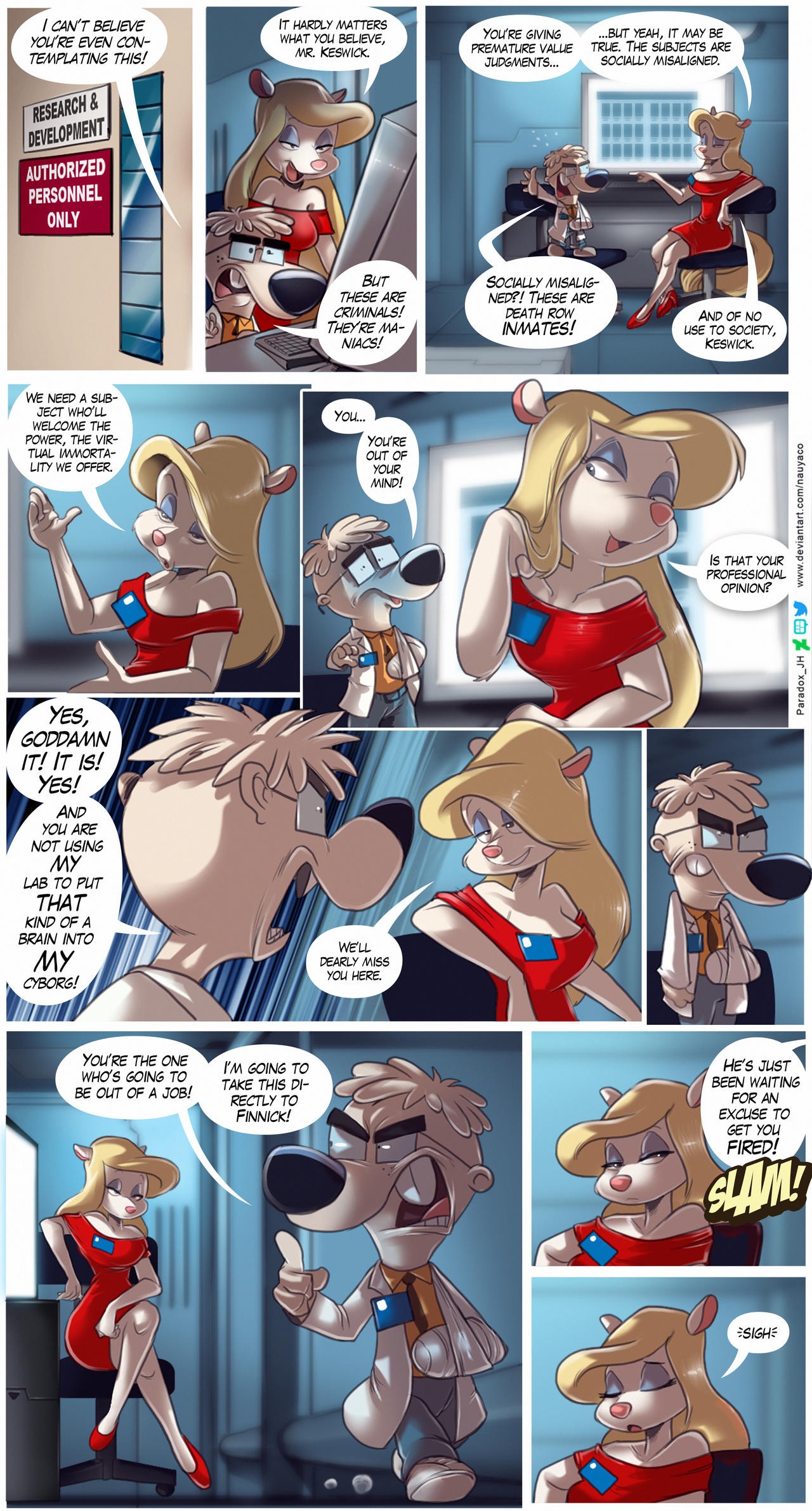 RoboHopps By Nauyaco Part 2  Porn Comic english 48