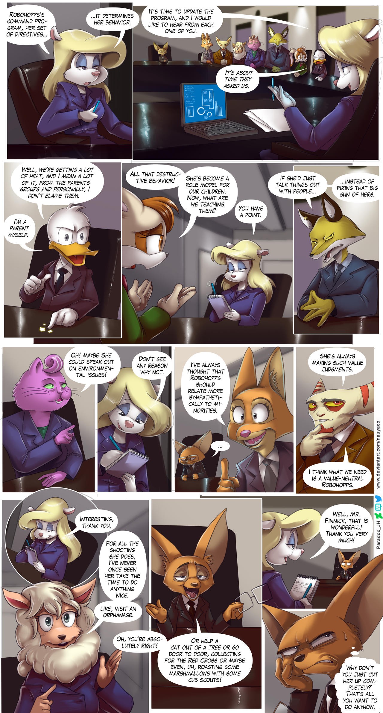 RoboHopps By Nauyaco Part 2  Porn Comic english 58