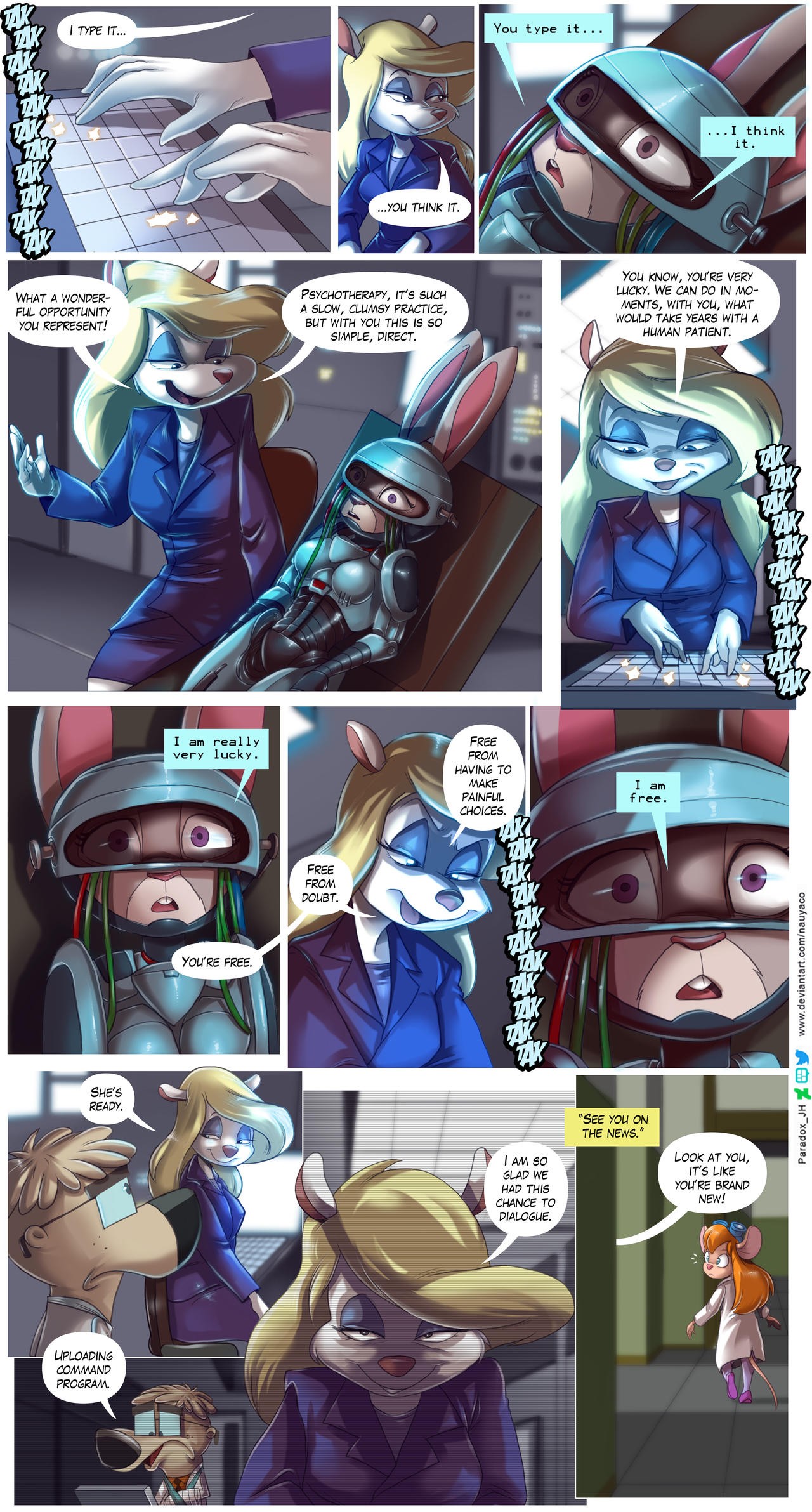 RoboHopps By Nauyaco Part 2  Porn Comic english 60