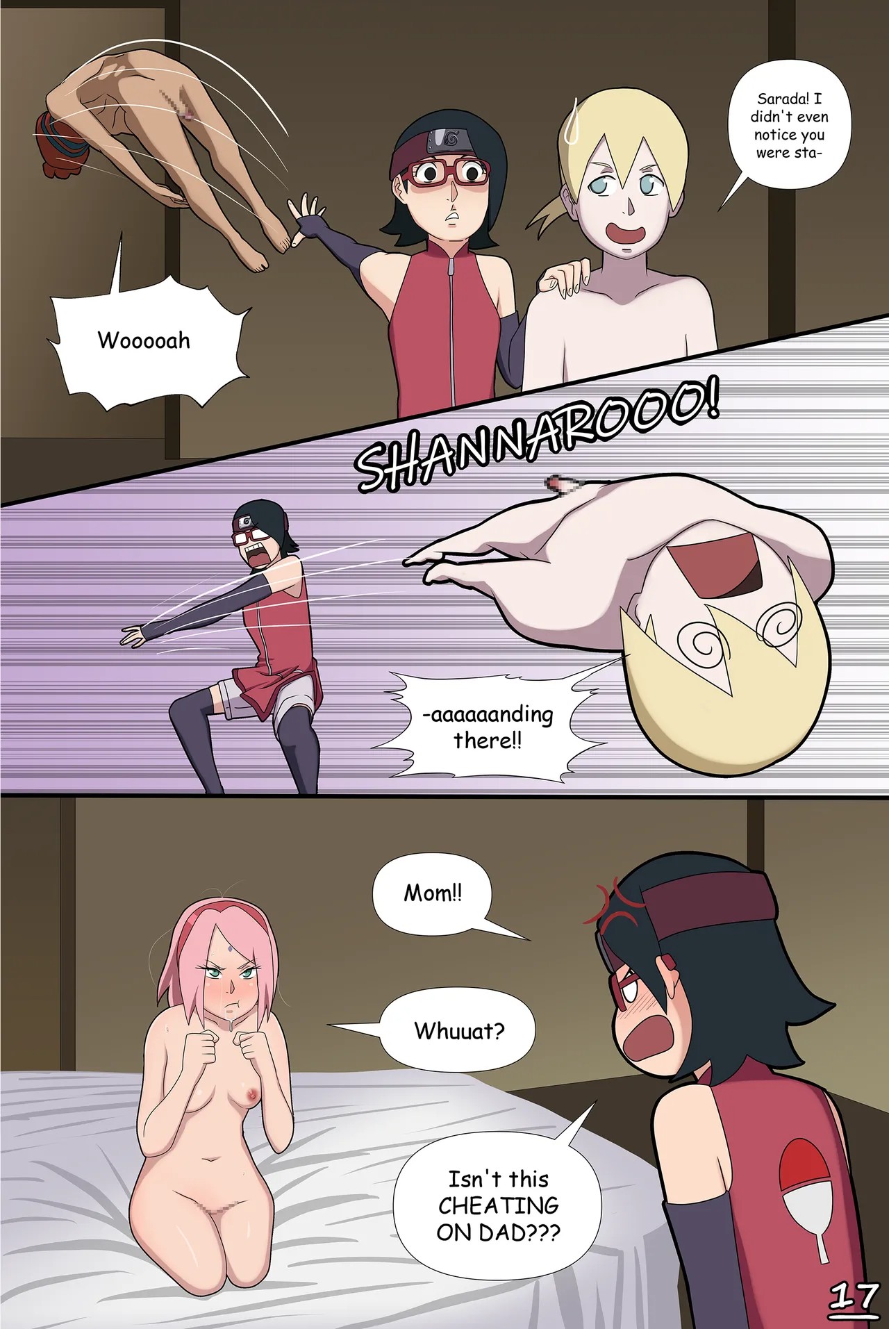 SAKURA'S POST OMNIPOTENCE JOB Porn Comic english 18