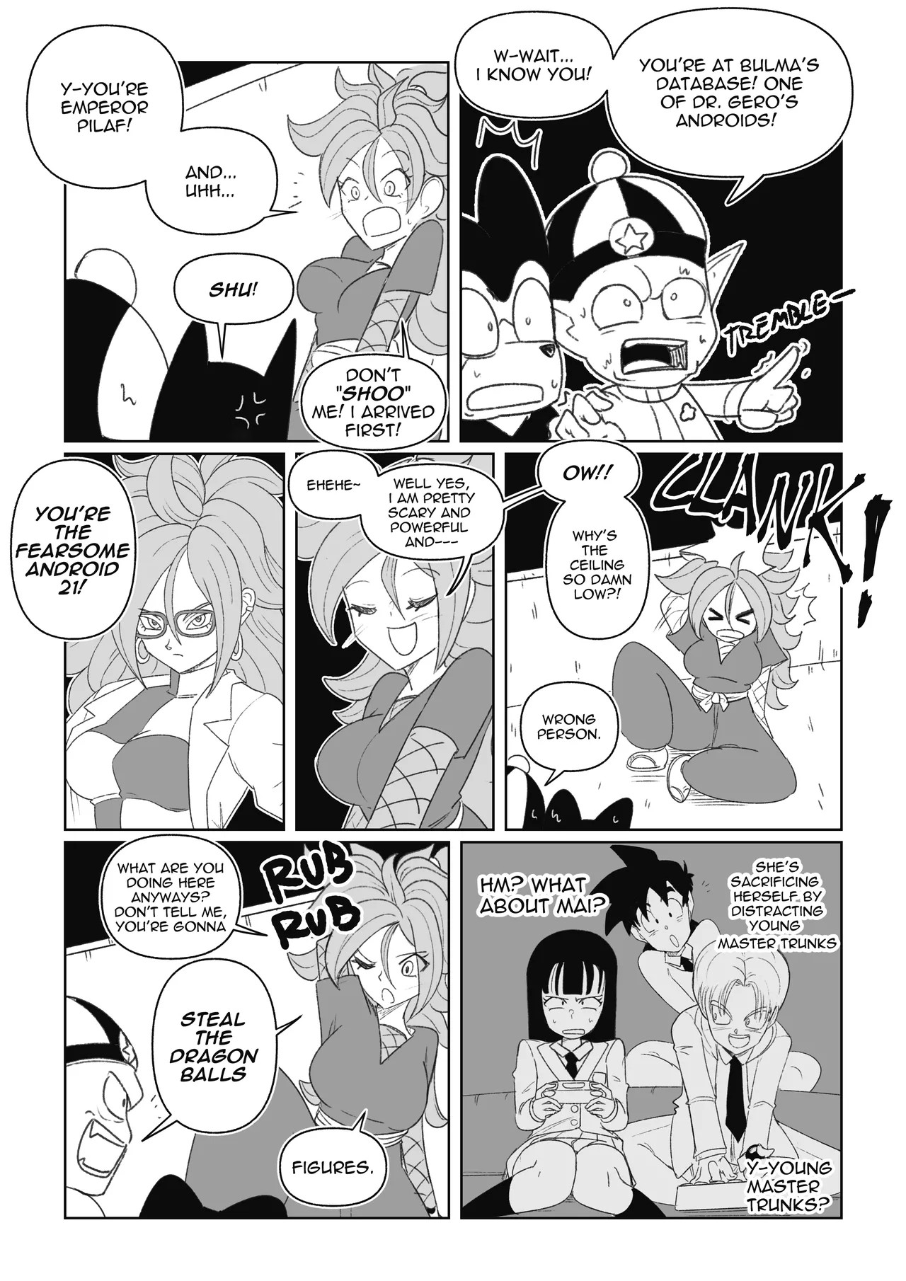 Science With The Z-Warriors!  Porn Comic english 29