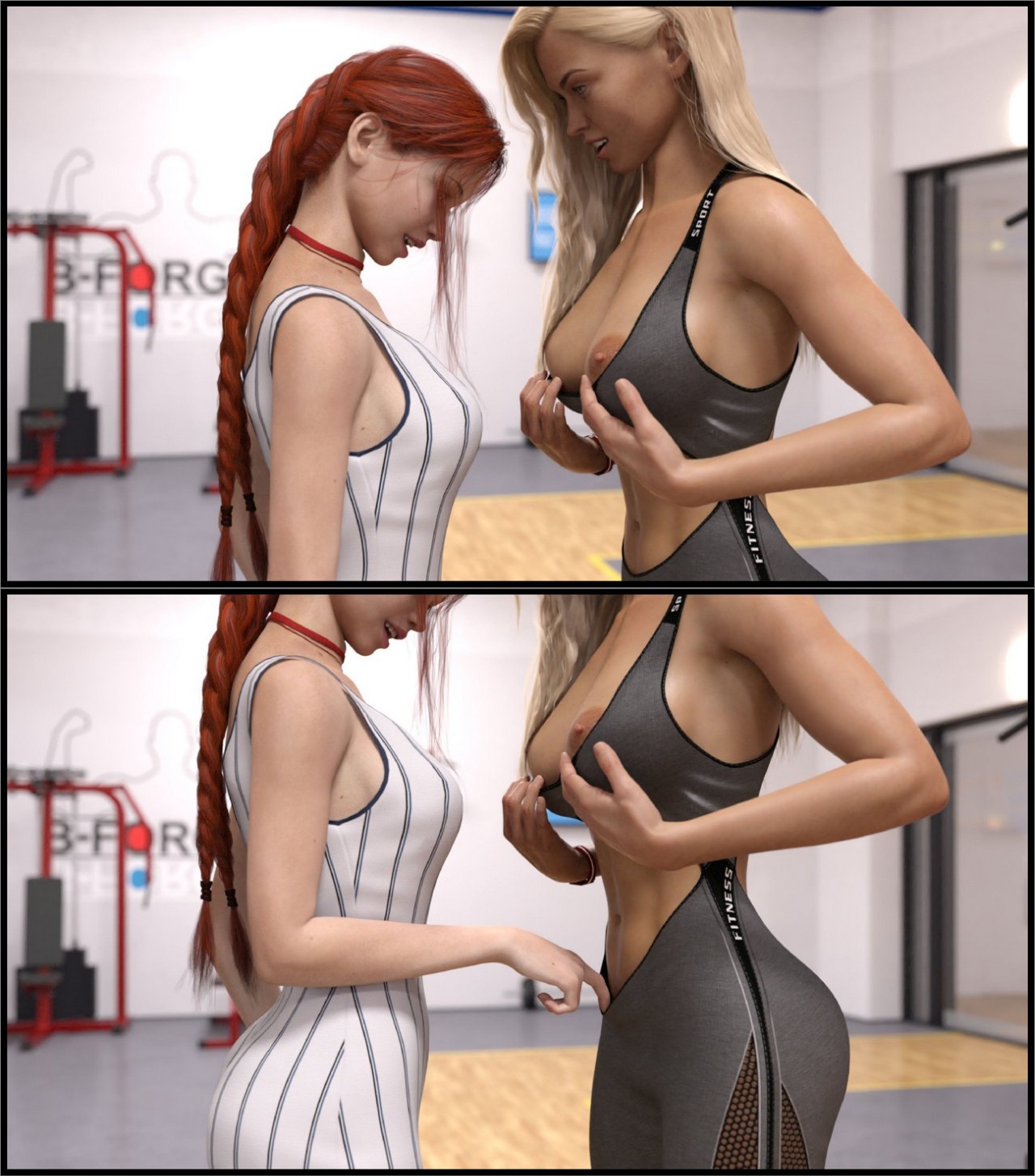 Sensual Workout Part 2 Porn Comic english 18