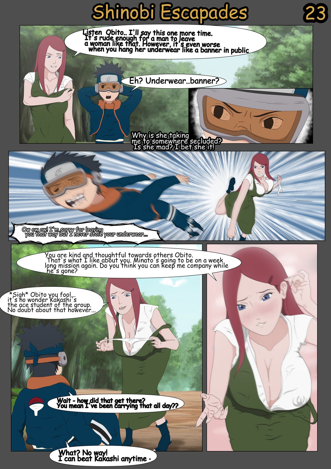 Shinobi Escapades By Erogakure Porn Comic english 24